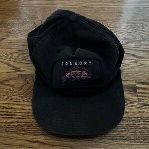 The Foundry Supply Co. Black Logo Hat